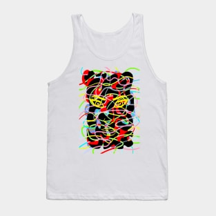 Abstract Color Art Tank Top